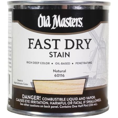 Old Masters 0.5 Pint Natural Fast Dry Stain OL600814